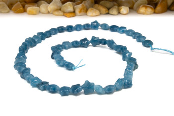 Jade Polished 8mm Round Dyed Light Capri