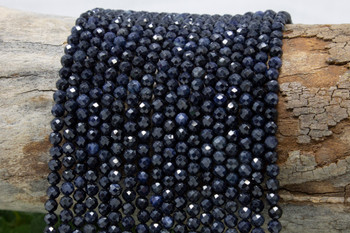 Sapphire Polished 4mm Faceted Round