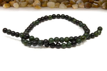 Nephrite Jade Polished 6mm Round