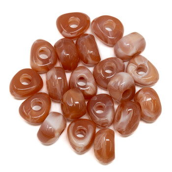 Imitation Gemstone 16mm Acrylic Rhubarb Triangle Rondelle  - 5mm Hole - 20 Beads