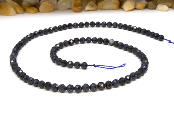 Sapphire  AA Grade Polished 4mm Faceted Round