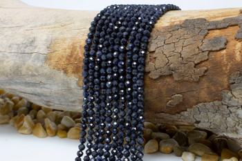 Sapphire  AA Grade Polished 4mm Faceted Round