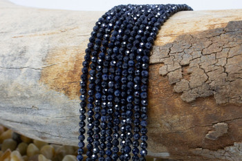 Sapphire AA Grade Polished 3mm Faceted Round