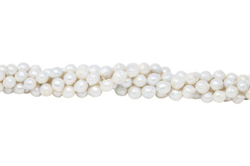 Freshwater Pearls 10-12mm Semi Round Baroque