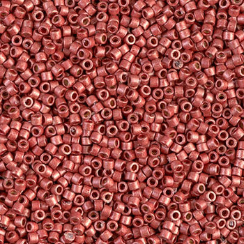 Delicas Size 11 Miyuki Seed Beads -- 1838F Duracoat Galvanized Berry Matte