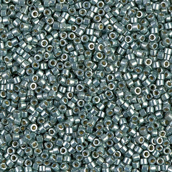 Delicas Size 11 Miyuki Seed Beads -- 1846 Duracoat Galvanized Dark Seafoam