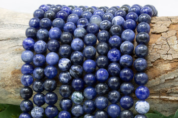 Sodalite Polished 8mm Round