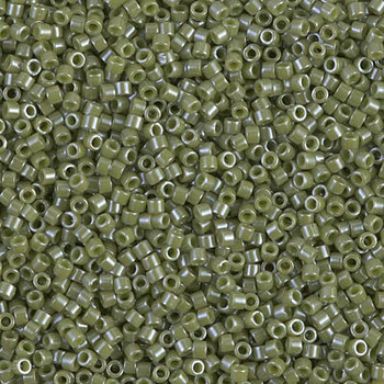 Delicas Size 11 Miyuki Seed Beads -- 263 Opaque Cactus Luster