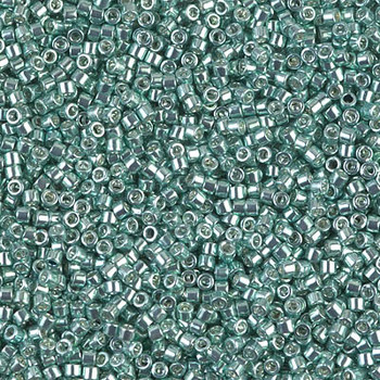 Delicas Size 11 Miyuki Seed Beads -- 415 Galvanized Dyed Turquoise
