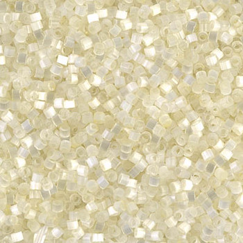 Delicas Size 11 Miyuki Seed Beads -- 672 Ivory Silk Satin