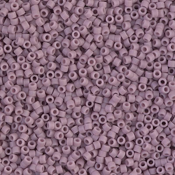 Delicas Size 11 Miyuki Seed Beads -- 758 Opaque Lilac Matte