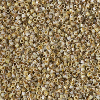 Delicas Size 11 Miyuki Seed Beads -- 2262 Picasso Bamboo