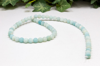 Amazonite Matte 6mm Round