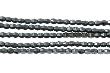 Hematite Polished 4mm Bicone