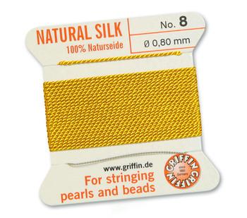 Griffin® Silk Cord Amber #8