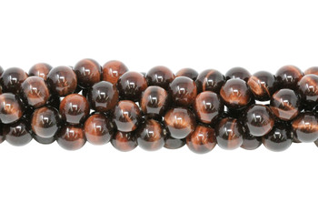 Red Tiger Eye Grade A Polished 12mm Round