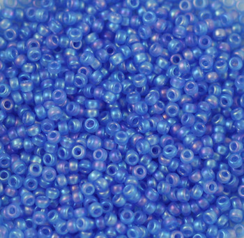 Size 11 Miyuki Seed Beads -- 150SFR Sapphire AB Semi Matte