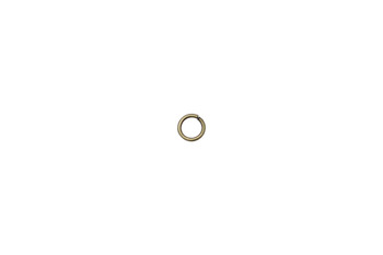 Antique Brass 6mm Round 18 Gauge OPEN Jump Rings - 20 Pieces