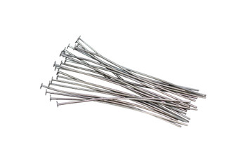 Gunmetal 2" Long 20 Gauge Head Pins - 20 Pieces