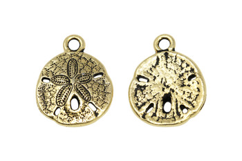 Sand Dollar  - Gold Plated