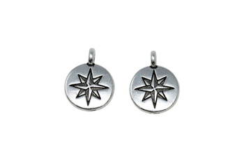 Mini North Star - Silver Plated