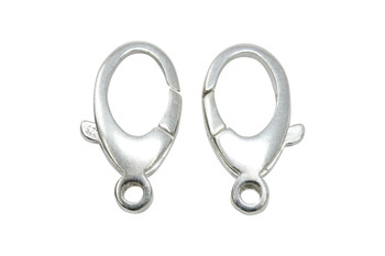 Sterling Silver 9x17mm Oval Clasp