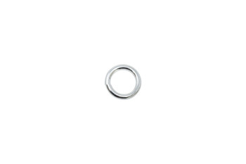 Sterling Silver 6mm Round 18 Gauge OPEN Jump Rings - 10 Pieces