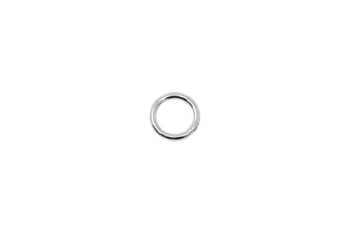 Sterling Silver 6mm Round 19 Gauge CLOSED Jump Rings - 10 Pieces