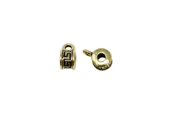 Meandering Spacer Bail - Gold Plated