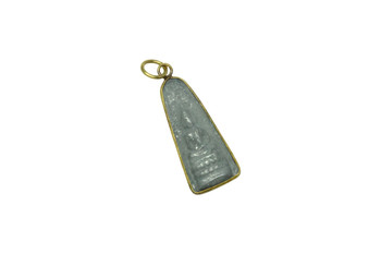 Small Buddha 13x35mm Stone Amulet