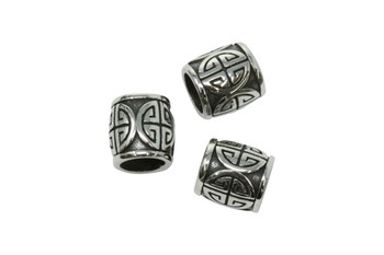 Stainless Steel 12x13mm Bead - Large Hole