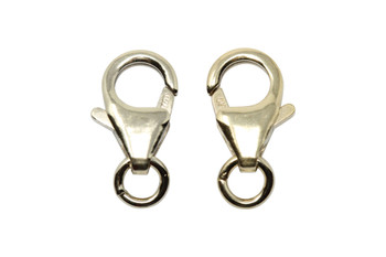 29mm Alloy Lobster Claw Clasps Snap Hooks 4pcs Gold