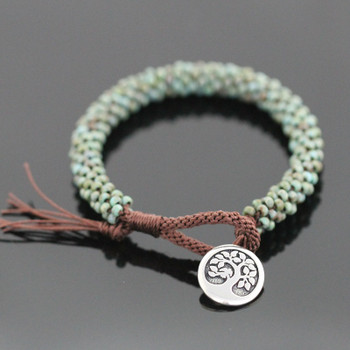 Kumihimo Bracelet Kit - Turquoise Kumihimo Bracelet Kit - Turquoise