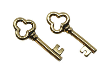 Key Charm - Gold Plated