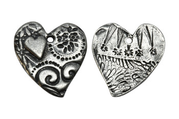 Amor Pendant - Antique Pewter