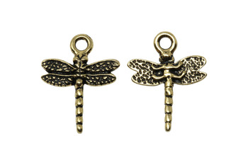 Dragonfly Charm - Gold Plated