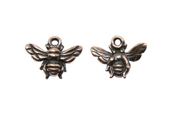 Honeybee Charm - Copper Plated