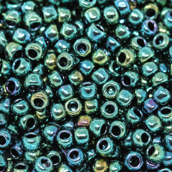 Size 8 Toho Seed Beads -- 459H Teal Iris