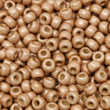 Size 8 Miyuki Seed Beads -- DF4206 Duracoat Galvanized Light Copper Matte