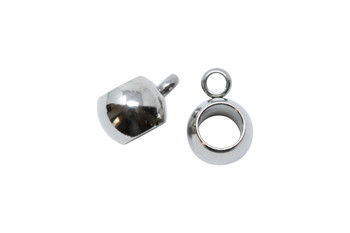 Stainless Steel 6mm Bail - Large Hole