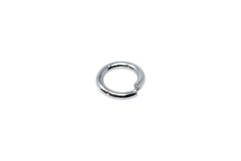 Silver Plated 4mm Round 21 Gauge OPEN Jump Rings - 20 Pieces