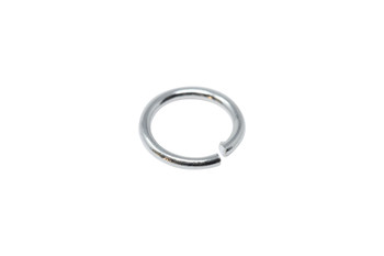 Silver Plated 7.8mm Round 19 Gauge OPEN Jump Rings - 20 Pieces