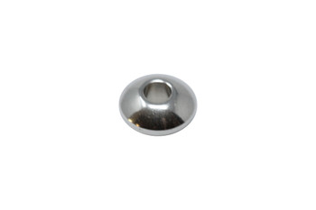 Stainless Steel 6mm Saucer Beads - 20 Pieces