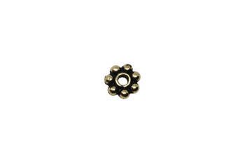 Gold Plated 4mm Daisy - 50 Pieces