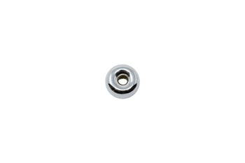 Sterling Silver 4mm Rondelle Beads - 10 Pieces
