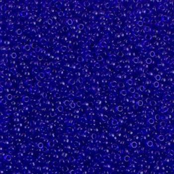 Size 15 Miyuki Seed Beads -- 151 Transparent Sapphire