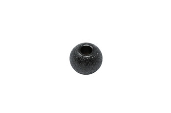 Stainless Steel 8mm Round Stardust Bead - Gunmetal