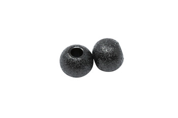 Stainless Steel 8mm Round Stardust Bead - Gunmetal