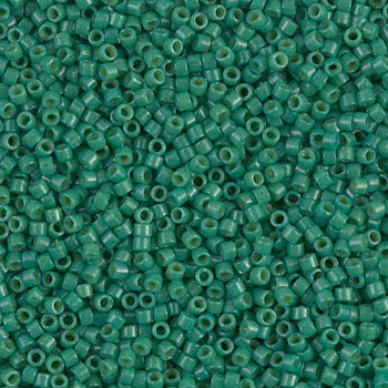 Delicas Size 11 Miyuki Seed Beads -- 2127 Duracoat Opaque Spruce