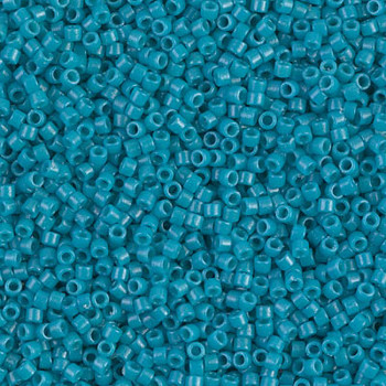 Delicas Size 11 Miyuki Seed Beads -- 2133 Duracoat Opaque Azure